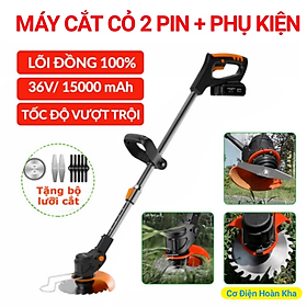 Mua Máy cắt cỏ  tỉa cành cầm tay LAPUSEN pin khủng 15000mah  động cơ mạnh 1800w