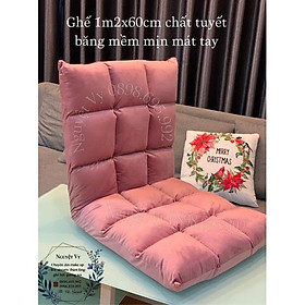 Mua ghế bệt tựa lưng size to 1m2x60cm chất tuyết băng mát mịn hơn nhung