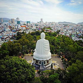 Tour city Nha Trang Nhà Thờ Đá - Chùa Long Sơn - Nhà Yến - Tháp Bà - Tắm Bùn 1 Ngày