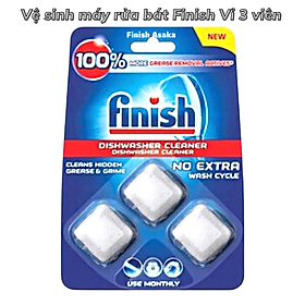 Viên vệ sinh làm sạch sâu trong máy rửa bát Finish