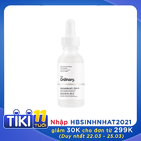 Tinh chất ngừa mụn thâm The Ordinary Niacinamide 10% + Zinc 1%