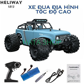 Xe Địa Hình Điều Khiển Từ Xa Heliway 1813 Tốc Độ Cao 50km h 2.4G Tỉ Lệ 1