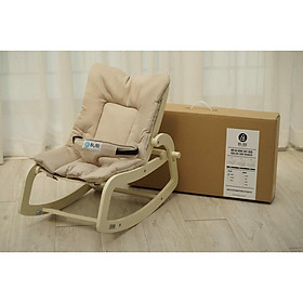 Mua Ghế rung và bập bênh gỗ BUBI - Cream Frame w Beige Top