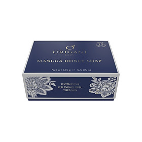 Xà Phòng Cân Bằng PH Origani Body Care - 125g Từ Mật Ong Manuka Kháng Khuẩn Nuôi Dưỡng Da
