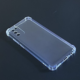 Ốp lưng silicon trong suốt chống sốc 4 cạnh cao cấp cho Samsung Galaxy A02s/ M02s
