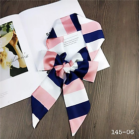 Khăn thắt nơ cổ áo công sở khăn satin dài nhiều mẫu size 145*7cm