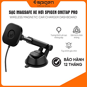 Mua Sạc Mag Xe Hơi Spigen OneTap Pro Wireless Magnetic Car Charger Dashboard -  Hàng Chính Hãng
