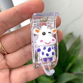 Kẹp tóc càng cua bò sữa đáng yêu, kẹp tóc bò sữa