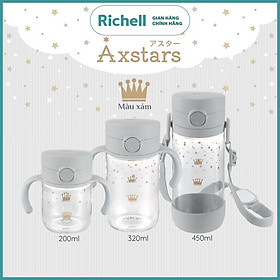 Bình uống trực tiếp AXSTARS Richell Nhật Bản 450ml chống sặc cho bé từ 8 tháng | Baby