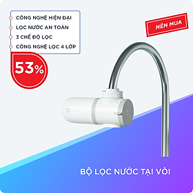 Mua Bộ Lọc Nước Tại Vòi Tiện Lợi Với Công Nghệ Lọc 4 Lớp   An Toàn Cho Gia Đình  Có Đầu Lọc Đi Kèm