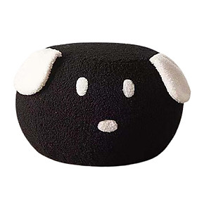 Animal Footstool Footstool Ottoman Sofa Footrest Decorative Pouffe Footstool with Soft Padded Cushion for Entryway Living Room Kids Children