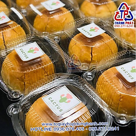Mua 50c Hộp H128 nút gài đựng humburger   đựng xôi  bánh bao   bánh mì ngọt