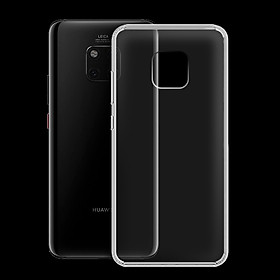 Ốp lưng cho Huawei Mate 20 Pro - 01211 Ốp dẻo trong - Hàng Chính Hãng