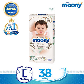 Tã dán cao cấp Moony Natural đủ size