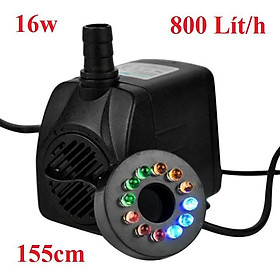 Mua Bơm chìm hồ cá 15w + cụm 12 đèn LED