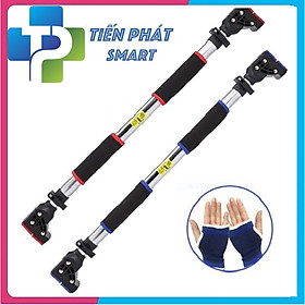 Xà đơn treo tường, gắn cửa điều chỉnh 72cm - 105cm và 93cm-140cm nặng 2kg, 2.5kg(tặng găng tay tập xà dày)