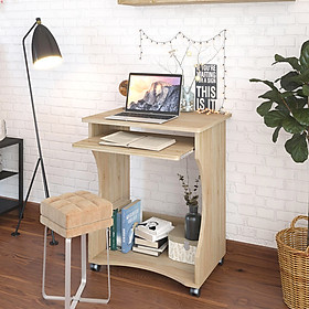 Bàn Học Bàn Làm Việc Kiểu Nhật Có Bánh Xe 360* Thương Hiệu IGEA
