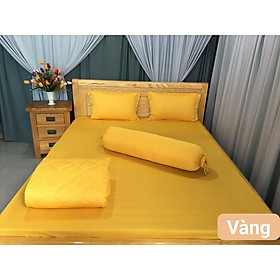 Ga - Drap Giường Lẻ Thun Mát Lạnh Lan Pham Bedding - Vàng