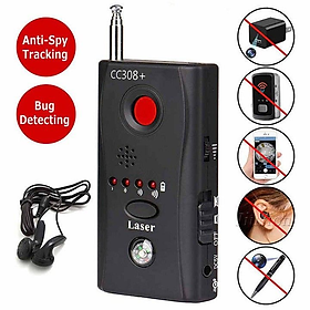 ROGTZ - Máy Phát Hiện Nghe Trộm C308 - Phát Hiện Camera, Định Vị GPS Hiệu Quả, Phát Hiện Đa Tần Số, Công Nghệ Quét Hồng Ngoại, Cảnh Báo Thông Minh, Pin 500mAh Hoạt Động Bền Bỉ, Thiết Kế Hiện Đại - Hàng Chính Hãng