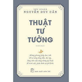 Nơi bán Thuật Tư Tưởng (Tái Bản) - Giá Từ -1đ