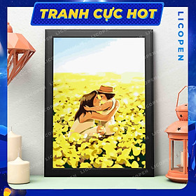 Mua Tranh Tô Màu Theo Số - Tranh Mẹ Và Con Gái - MS427
