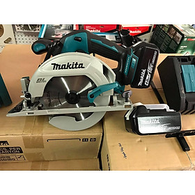 Mua MÁY CƯA ĐĨA DÙNG PIN (165MM/BL)(18V) 680W (01 ĐẾ SẠC NHANH 02 PIN 4.0AH) MAKITA DHS680RMJ- HÀNG CHÍNH HÃNG