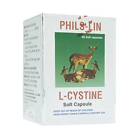 Mua (HÀM LƯỢNG CAO) L-CYSTINE PHIL VIÊN UỐNG CHO DA MÓNG TÓC (HỘP 60 VIÊN)