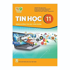 Sách – Tin học 11 định hướng tin học ứng dựng Kết Nối và 2 tập giấy kiểm tra kẻ ngang vỏ xanh