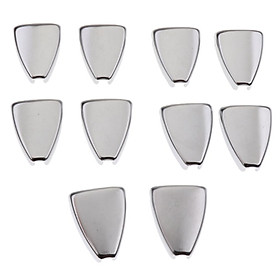 10 Pieces Iron Triangle Shape Drum Claw Hook for Bass Snare Drum Parts
