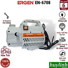 Mua Máy xịt rửa xe Ergen EN-6708 - 2300W - 120 bar - Motor cảm ứng từ lõi đồng - Hàng chính hãng