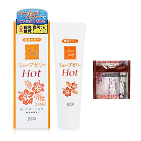 Gel Bôi Trơn Tự Nhiên Tạo Ấm Jex Luve Jelly Hot 55g Nhật Bản + Bcs Power Men 1 Chiếc - Hàng Chính Hãng 100% - Che Tên Sản Phẩm - SHOP ADAM
