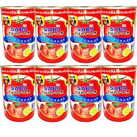Cá Nục Saba Nhật Sốt Cà 290g Hiệu Ba Cô Gái Lốc 8 Lon (290G x 8)