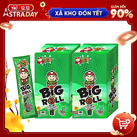 Combo 2 hộp Snack Rong Biển Taokaenoi BIG ROLL Thái Lan nhiều vị  Hộp 12 cái x 3g