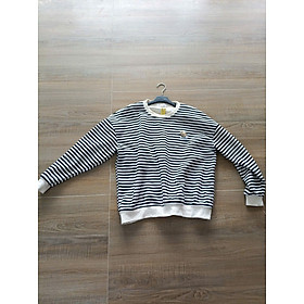 Áo hoodie kẻ ngang (Si tuyển) - Hàng chính hãng