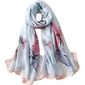 Khăn Choàng Cổ Lụa Hàng Châu Thời Trang - KLHC15501 (90 x 180 cm)