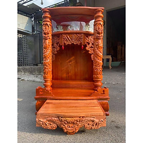 Bàn thờ thần tài ông địa 61 x 98cm BTXHD6198DA