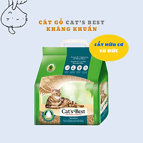 CÁT VỆ SINH HỮU CƠ VÓN CỤC SIÊU THẤM HÚT VÀ KHÁNG KHUẨN CHO MÈO NHẠY CẢM - CAT’S BEST SENSITIVE - 8L-2,9Kg