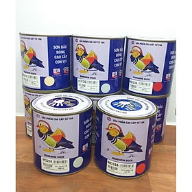 Mua 1kg Sơn con vịt màu đen bóng MD999