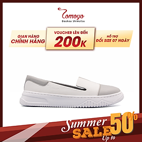 Giày sneakers nữ sọc caro cá tính tomoyo "siêu nhẹ" tmw31200
