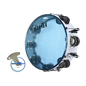 Mua Trống lắc tay  Lục lạc gõ bo  Tunable Tambourine - Tama TMT-10 (TMT10) - Màu xanh biển (B1) - Hàng chính hãng