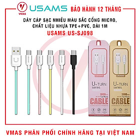 Mua Dây cáp sạc và truyền dữ liệu USAMS US - SJ098 chuẩn kết nối Micro - Hàng chính hãng