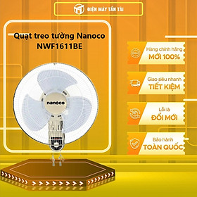 Mua Quạt treo tường Nanoco NWF1611BE Màu Beige - Hàng chính hãng - Chỉ giao HCM
