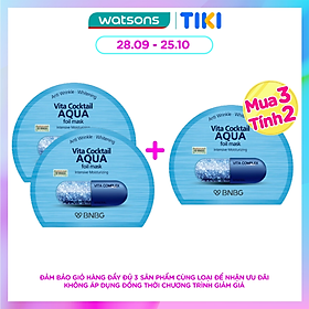 Mặt Nạ BNBG Vita Cocktail Aqua Foil Mask Cấp Ẩm 30ml