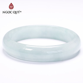 Vòng tay liền khối đá cẩm thạch phỉ thúy mệnh hỏa, mộc - Ngọc Quý Gemstones