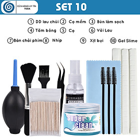 Mua Bộ vệ sinh làm sạch cho Bàn Phím Macbook / Laptop / Airpods / Màn hình  Lỗ Loa  Cổng Sạc iPad / iPhone / Samsung / Smartphone - Hàng Chính Hãng
