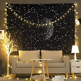 Mua Vải treo tường Decor phòng hot nhất 2021 (1m5 x 1m3  móc treo)