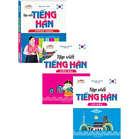 Combo Sách Tập Viết Tiếng Hàn