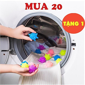 Mua 10 Quả bóng giặt gai tẩy sạch đồ quần áo làm phẳng chống nhăn - Cầu gai giặt đồ