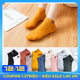 Combo 10 đôi tất gấu brown cổ ngắn