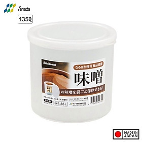 Hộp đựng thực phẩm tiện lợi Sanada Seiko |1.35L/ 1.5L/ 1.9L/3.4L| - Hàng nội địa Nhật Bản |#nhập khẩu chính hãng| |#Made in Japan